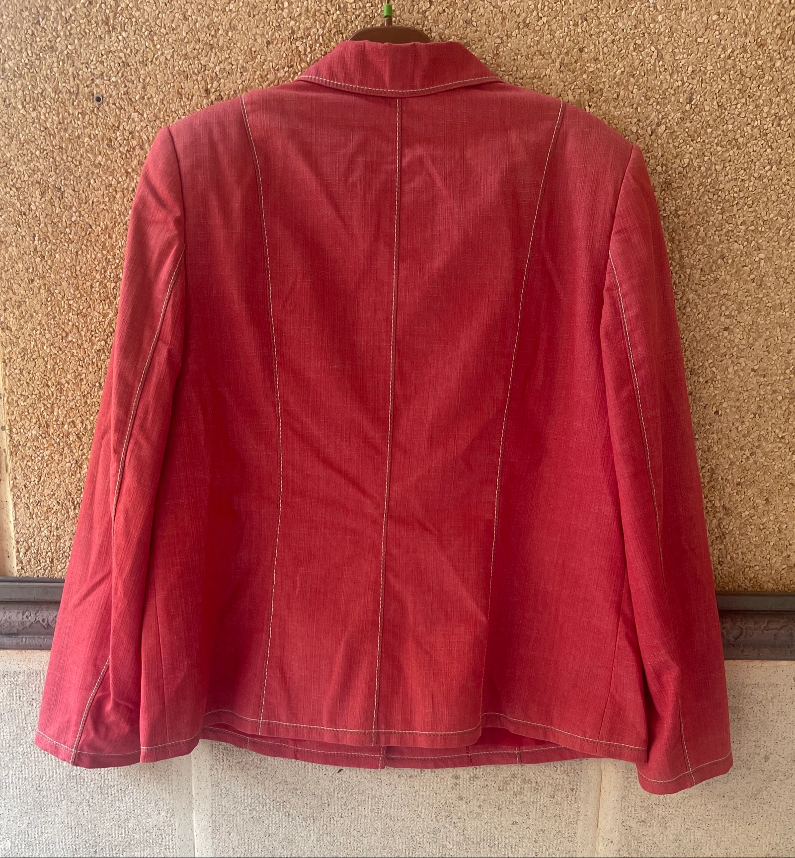 TRAJE VINTAGE LUIS ALBERTO ALTA COSTURA - COLOR CORAL – photo 5